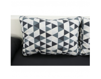 Rozkladacia pohovka s úložným priestorom Dinar - sivá / béžová