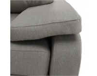 Rohová sedačka s rozkladom a úložným priestorom Caruzo P - krémová