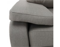 Rohová sedačka s rozkladom a úložným priestorom Caruzo L - krémová