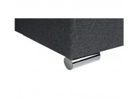 Rohová sedačka U s rozkladom Savona U L/P - svetlosivá / sivá