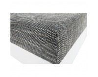 Rohová sedačka U s rozkladom a úložným priestorom Tiger L/P - biela / sivočierna