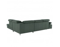 Rohová sedačka s rozkladom a úložným priestorom Alvaro P - zelená