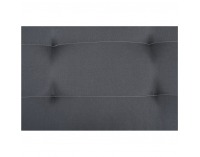 Rohová sedačka s rozkladom a úložným priestorom Kazara RM P - sivá / svetlé šitie