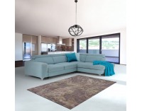 Dvojsedačka Gevona 2BL L - mentolová / krémové šitie