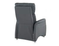 Relaxačné kreslo Forest - sivá ekokoža