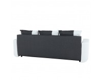 Rozkladacia trojsedačka Mono - biela / čierna