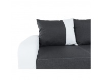 Dvojsedačka Mono - biela / čierna