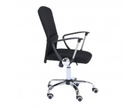 Kancelárska stolička s podrúčkami Aex - čierna