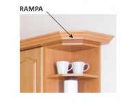 Rampa na rohovú skrinku MDF Klasik GN-60 - jelša