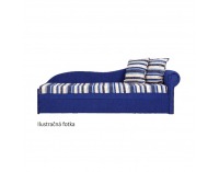 Rozkladacia pohovka s úložným priestorom Aga D P - mix