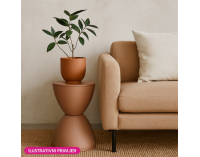 Taburetka Abram - béžová 