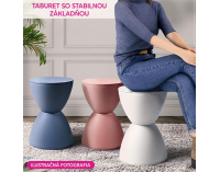 Taburetka Abram - béžová 