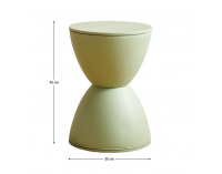 Taburetka Abram - zelená