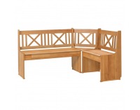 Rohová lavica do kuchyne Adaly X - jelša