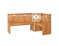 Rohová lavica do kuchyne Adaly X - jelša