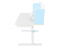 Rastúci písací stolík Adan - modrá / biela