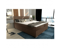 Boxspringová manželská posteľ Adara 180x200 cm - hnedá