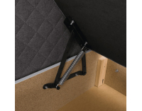 Boxspringová manželská posteľ Adara 180x200 cm - sivá