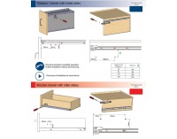 Zásuvkový spomaľovač Slim Metalbox - sivá