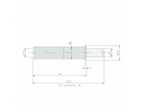 Dverový tlmič 8 MM - sivá