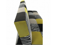 Rozkladacia pohovka s úložným priestorom Alabama - limetková