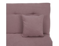 Rozkladacia pohovka s úložným priestorom Alada - ružová