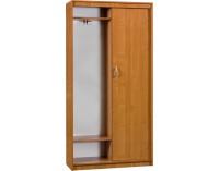 Šatníková skriňa s posuvnými dverami Aleksander 3 3D - jelša