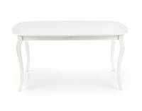 Rozkladací jedálenský stôl Alexander - biela