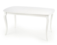 Rozkladací jedálenský stôl Alexander - biela