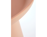 Okrúhly príručný stolík Alexis - ružová