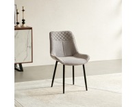 Jedálenská stolička Alia - béžová / čierna