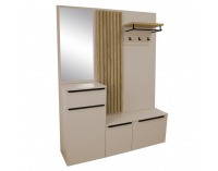 Predsieň Aliva V1 - kašmír matná / dub artisan