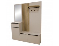 Predsieň Aliva V1 - kašmír matná / dub artisan