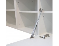 Predsieň Aliva V2 - biela extra vysoký lesk HG / dub artisan