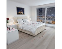 Boxspringová manželská posteľ Alma 180x200 cm - béžová