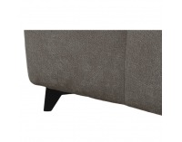 Boxspringová manželská posteľ Alma 200x200 cm - hnedosivá (taupe)