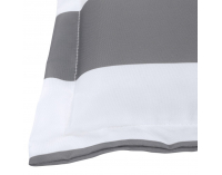 Vankúš na záhradné kreslo Almede - biela / sivá