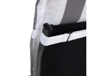 Vankúš na záhradné kreslo Almede - biela / sivá