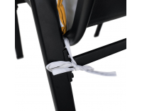 Vankúš na záhradné kreslo Almede - biela / žltá