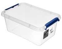 Plastový úložný box Alpino 4,5 l - priehľadná