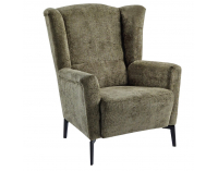 Kreslo (ušiak) Alura - olivová