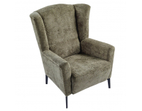 Kreslo (ušiak) Alura - olivová