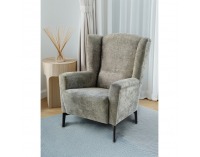 Kreslo (ušiak) Alura - sivá