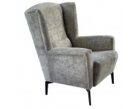 Kreslo (ušiak) Alura - sivá