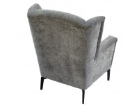 Kreslo (ušiak) Alura - sivá