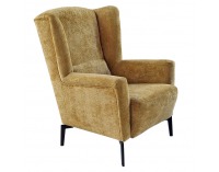 Kreslo (ušiak) Alura - žltá