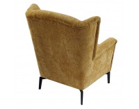 Kreslo (ušiak) Alura - žltá