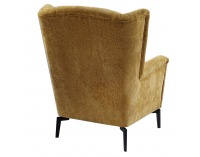 Kreslo (ušiak) Alura - žltá