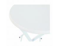 Jedálenská stolička Amadeo - biela