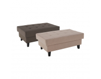 Taburetka Amala Typ 2 - svetlohnedá / čierna